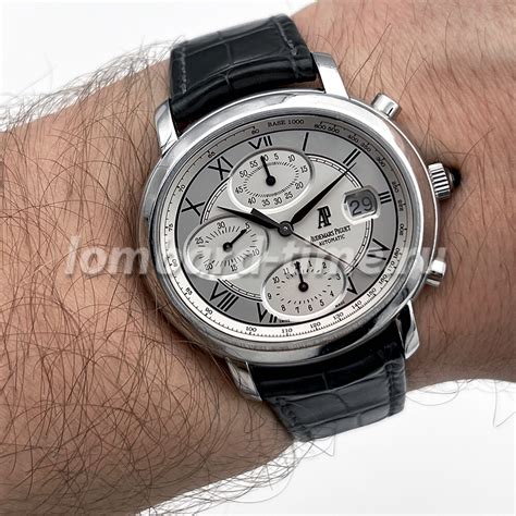 audemars piguet millenary chronograph 25822st|Audemars Piguet Millenary .